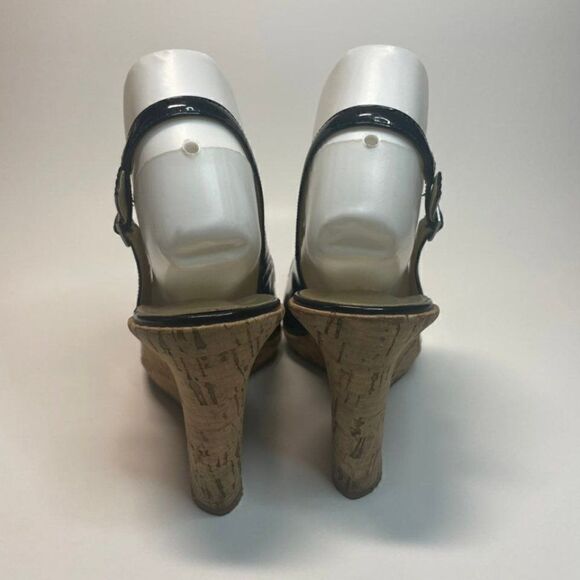 Franco Sarto Open Toed Wedge Size 8 - Picture 8 of 10